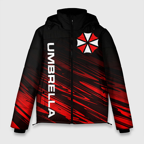 Мужская зимняя куртка UMBRELLA CORPORATION / 3D-Красный – фото 1