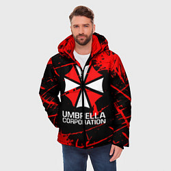 Куртка зимняя мужская UMBRELLA CORPORATION, цвет: 3D-черный — фото 2