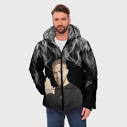 Куртка зимняя мужская Егор Крид, цвет: 3D-красный — фото 2