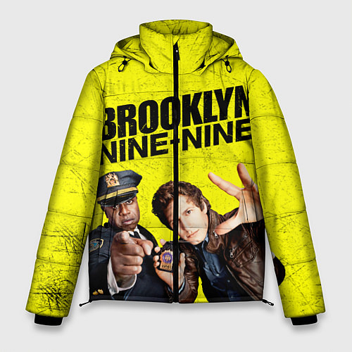 Мужская зимняя куртка Brooklyn Nine-Nine / 3D-Черный – фото 1