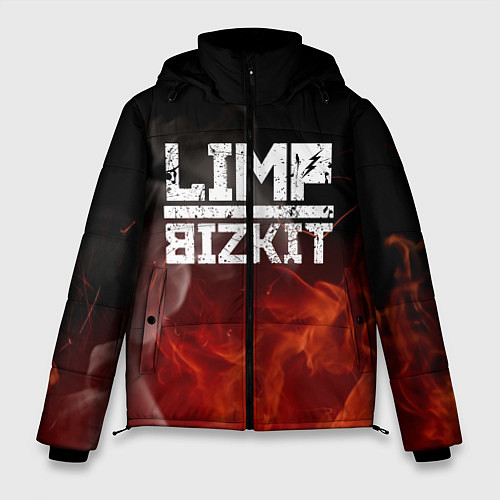 Мужская зимняя куртка LIMP BIZKIT / 3D-Черный – фото 1