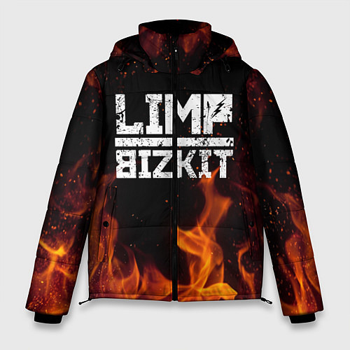 Мужская зимняя куртка LIMP BIZKIT / 3D-Черный – фото 1