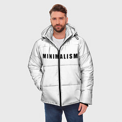 Куртка зимняя мужская Минимализм, цвет: 3D-черный — фото 2
