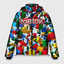 Куртка зимняя мужская Roblox Cubes, цвет: 3D-черный