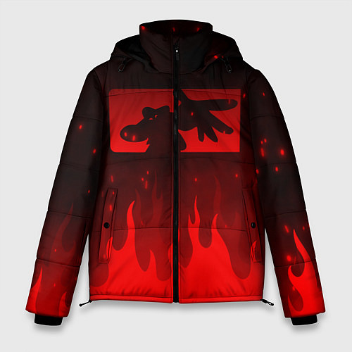 Мужская зимняя куртка LIMP BIZKIT / 3D-Черный – фото 1