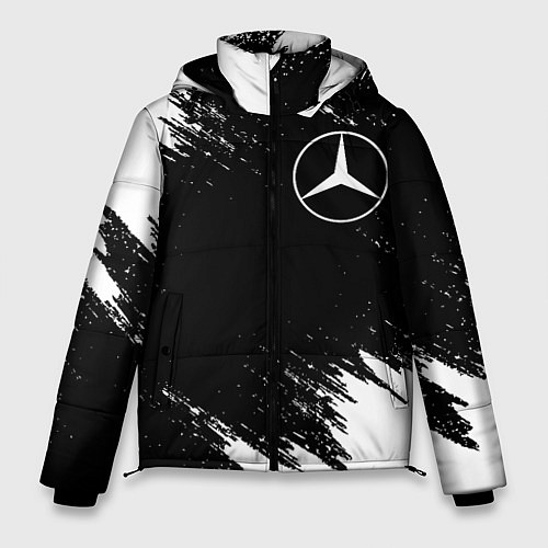 Мужская зимняя куртка MERCEDES / 3D-Черный – фото 1