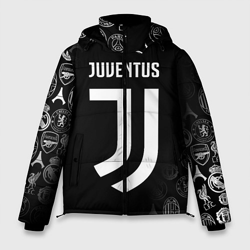 Мужская зимняя куртка JUVENTUS / 3D-Черный – фото 1