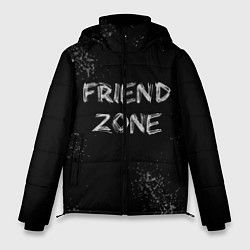 Куртка зимняя мужская FRIEND ZONE, цвет: 3D-черный