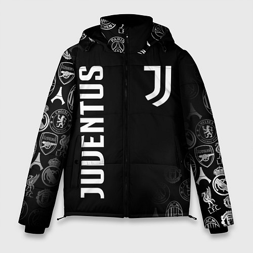 Мужская зимняя куртка JUVENTUS / 3D-Черный – фото 1