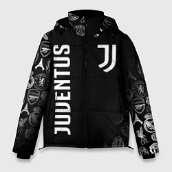 Куртка зимняя мужская JUVENTUS, цвет: 3D-красный