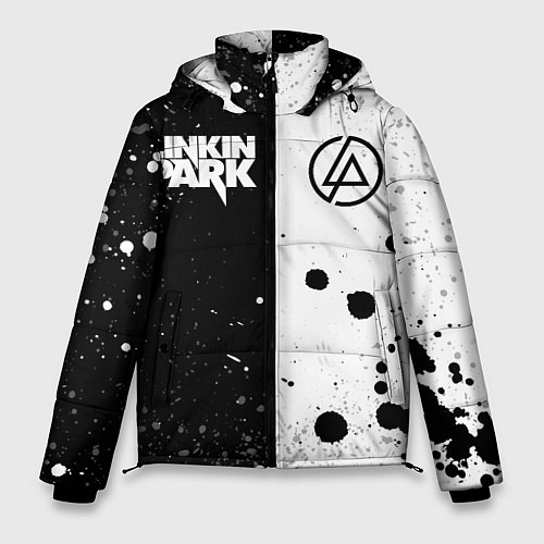 Мужская зимняя куртка LINKIN PARK / 3D-Светло-серый – фото 1