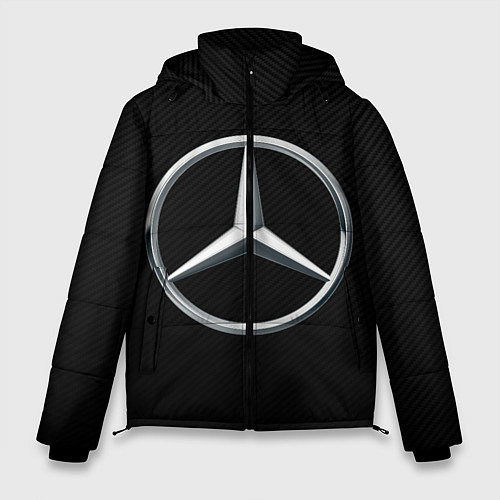 Мужская зимняя куртка MERCEDES-BENZ CARBON / 3D-Светло-серый – фото 1