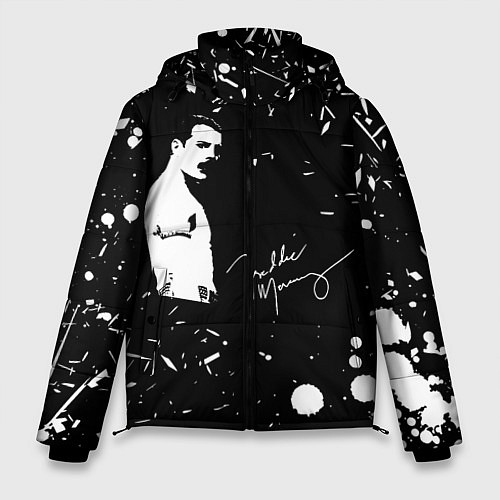 Мужская зимняя куртка Queen / 3D-Черный – фото 1