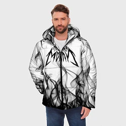 Куртка зимняя мужская ПОШЛАЯ МОЛЛИ, цвет: 3D-черный — фото 2