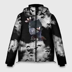 Куртка зимняя мужская Ворон, цвет: 3D-черный