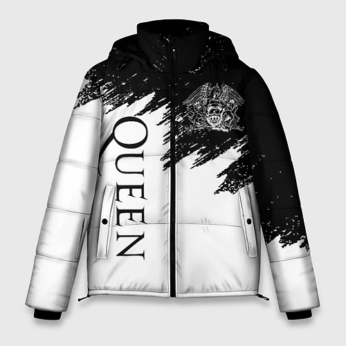 Мужская зимняя куртка QUEEN / 3D-Черный – фото 1