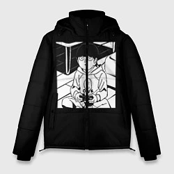 Куртка зимняя мужская Моб Психо 100, цвет: 3D-черный