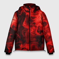 Куртка зимняя мужская Красный дым, цвет: 3D-черный
