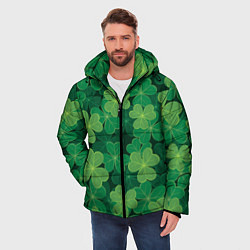 Куртка зимняя мужская Ирландский клевер, цвет: 3D-красный — фото 2