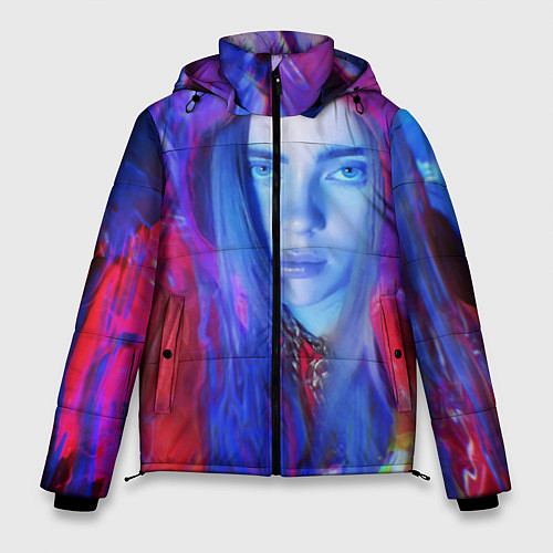 Мужская зимняя куртка Billie Paint Colors / 3D-Черный – фото 1