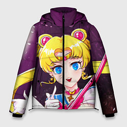 Куртка зимняя мужская Sailor Moon, цвет: 3D-черный