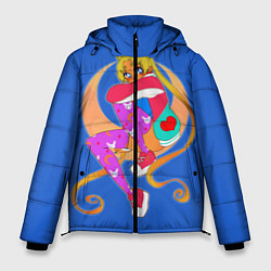 Куртка зимняя мужская Луна, цвет: 3D-черный
