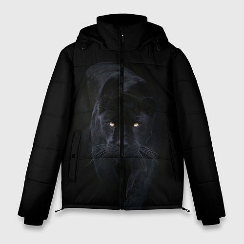 Мужская зимняя куртка Пантера / 3D-Черный – фото 1