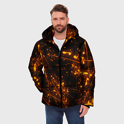 Куртка зимняя мужская FLAME, цвет: 3D-черный — фото 2