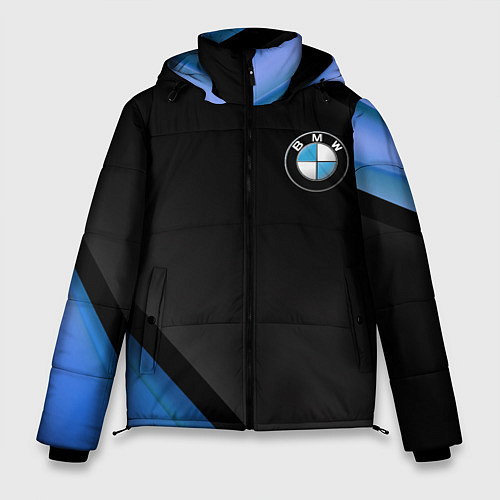 Мужская зимняя куртка BMW / 3D-Черный – фото 1