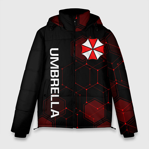 Мужская зимняя куртка UMBRELLA CORP / 3D-Черный – фото 1