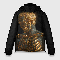 Мужская зимняя куртка Скелет В Золоте