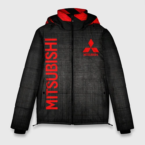 Мужская зимняя куртка MITSUBISHI / 3D-Черный – фото 1