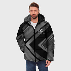 Куртка зимняя мужская LEXUS, цвет: 3D-черный — фото 2