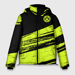 Куртка зимняя мужская FC Borussia, цвет: 3D-черный