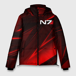 Куртка зимняя мужская MASS EFFECT N7, цвет: 3D-красный