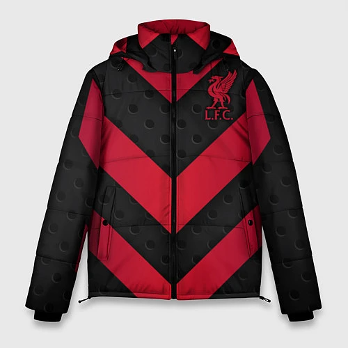 Мужская зимняя куртка Liverpool FC / 3D-Черный – фото 1