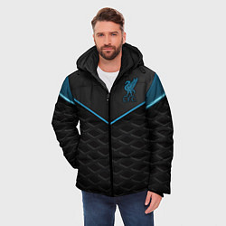 Куртка зимняя мужская Liverpool FC, цвет: 3D-черный — фото 2