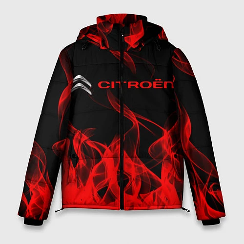 Мужская зимняя куртка CITROЁN / 3D-Черный – фото 1