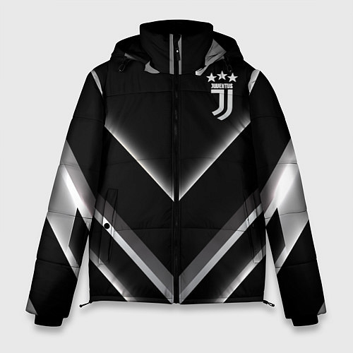 Мужская зимняя куртка Juventus F C / 3D-Черный – фото 1