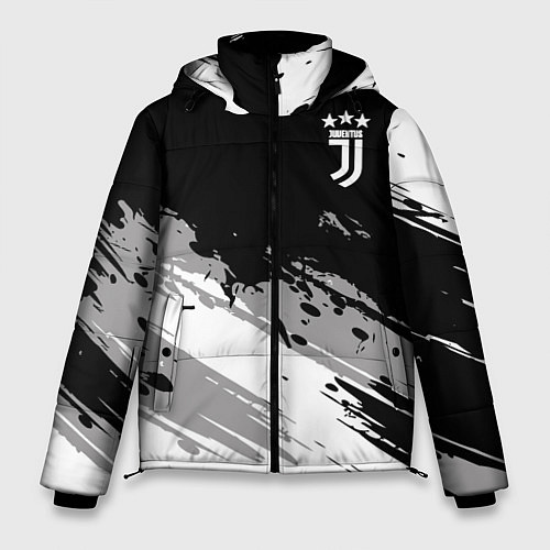 Мужская зимняя куртка Juventus F C / 3D-Черный – фото 1