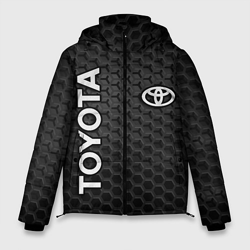 Мужская зимняя куртка TOYOTA / 3D-Черный – фото 1