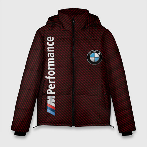 Мужская зимняя куртка BMW CARBON / 3D-Черный – фото 1