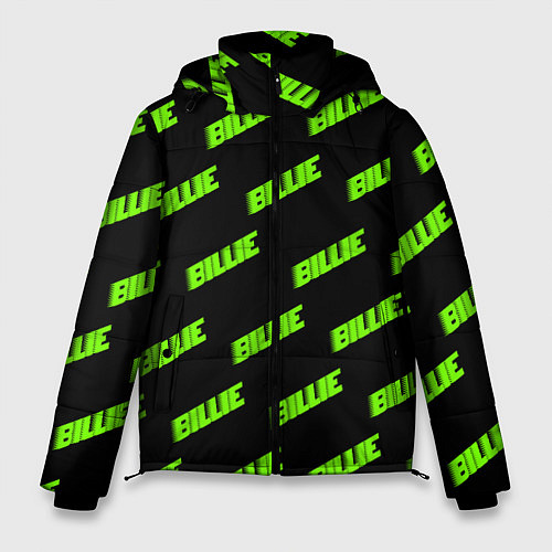 Мужская зимняя куртка Billie Eilish / 3D-Черный – фото 1