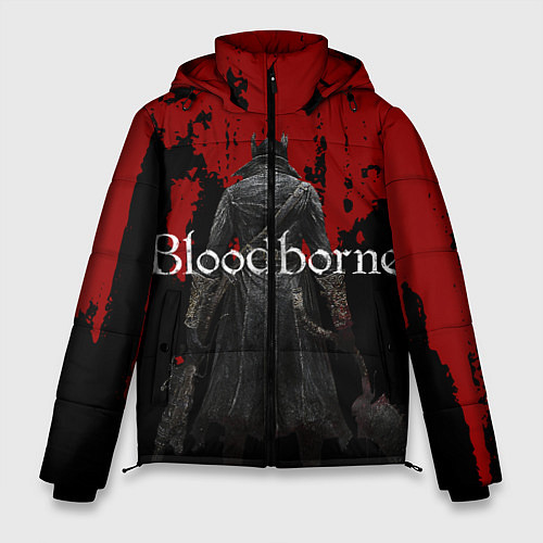 Мужская зимняя куртка Bloodborne / 3D-Черный – фото 1