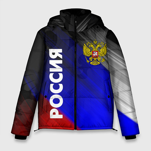 Мужская зимняя куртка РОССИЯ / 3D-Черный – фото 1