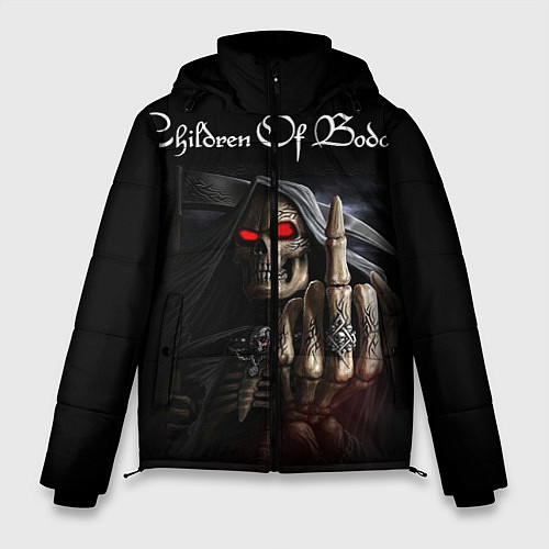 Мужская зимняя куртка Children of Bodom 9 / 3D-Красный – фото 1