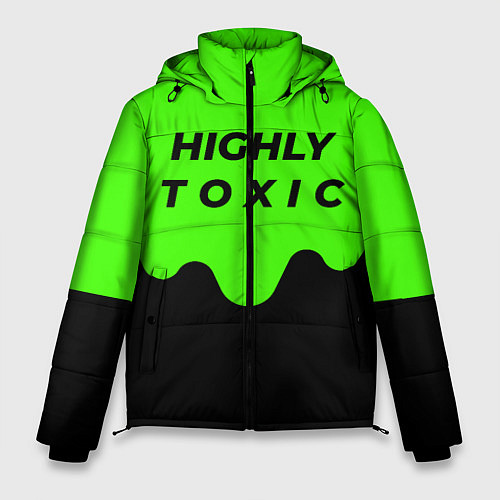 Мужская зимняя куртка HIGHLY toxic 0 2 / 3D-Черный – фото 1