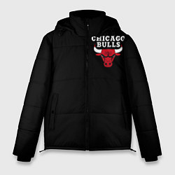 Куртка зимняя мужская CHICAGO BULLS, цвет: 3D-черный