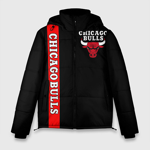 Мужская зимняя куртка CHICAGO BULLS / 3D-Светло-серый – фото 1