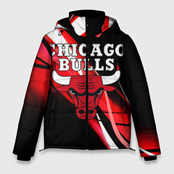 Куртка зимняя мужская CHICAGO BULLS, цвет: 3D-красный